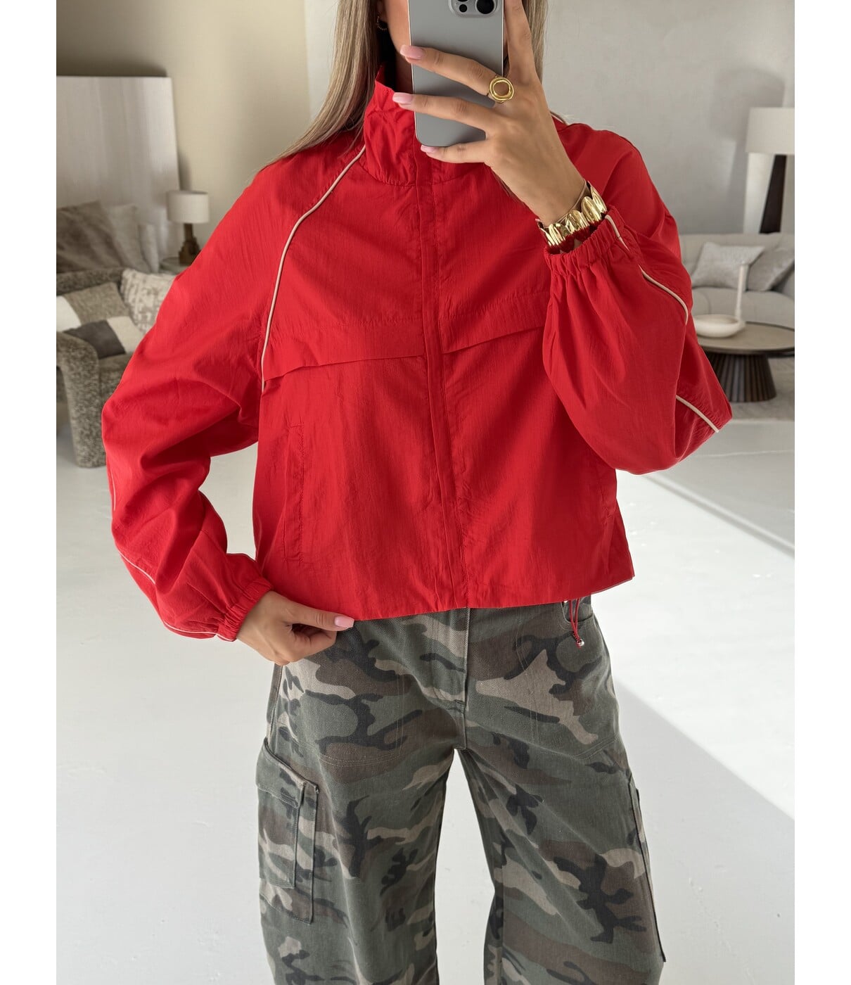 Jacket rood | Freya
