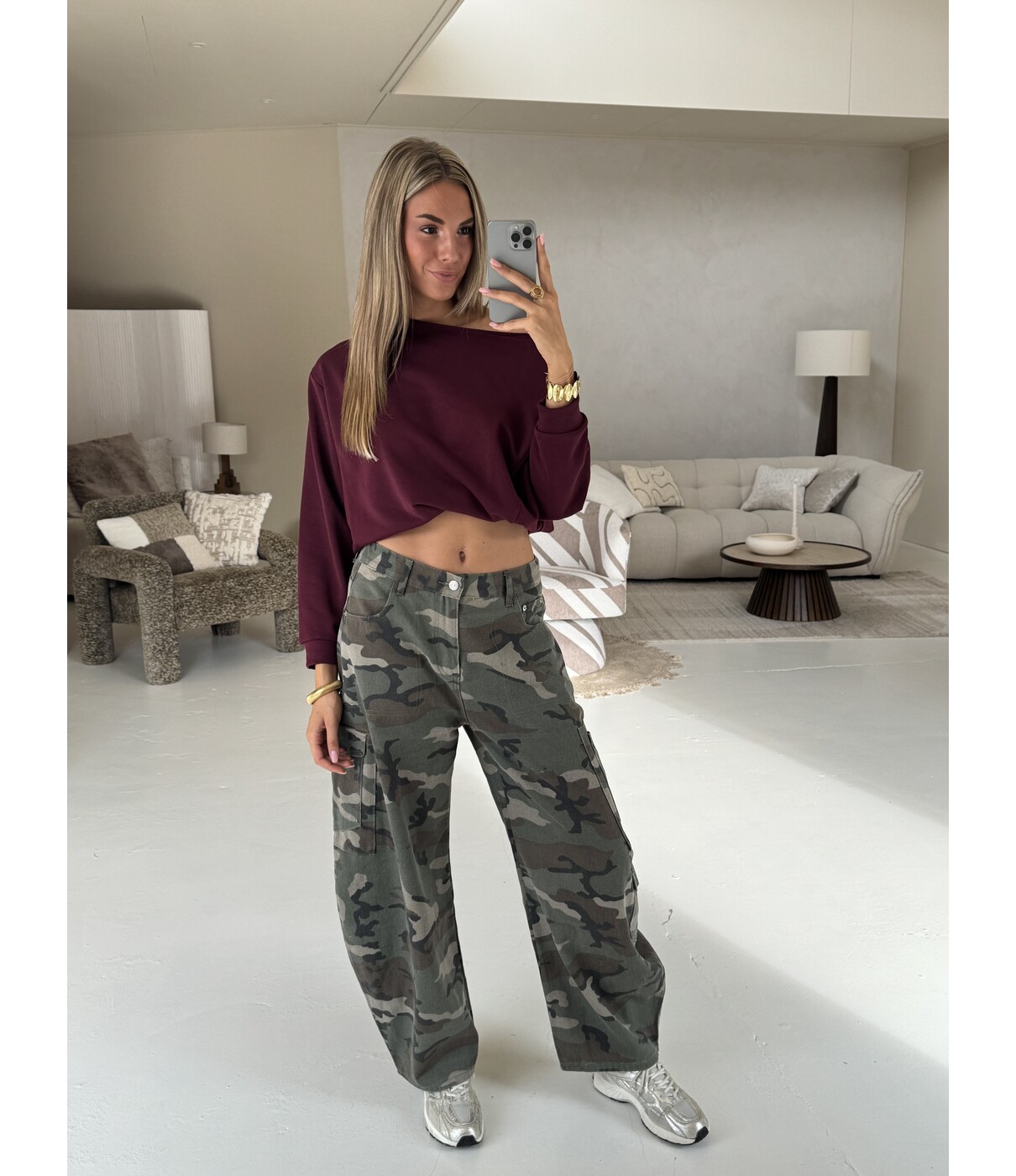 Trui bordeaux | Teddie
