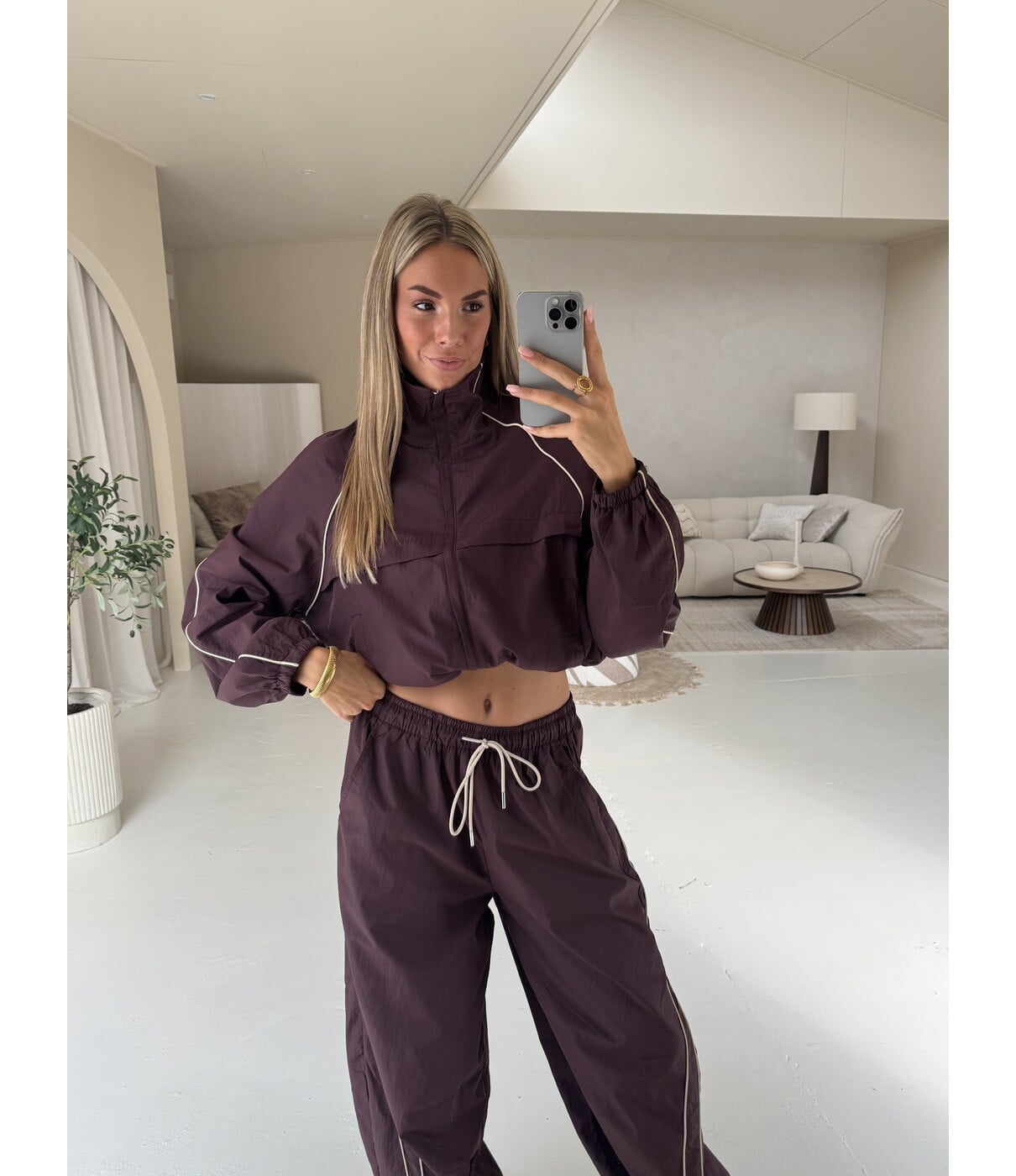Jacket aubergine | Freya