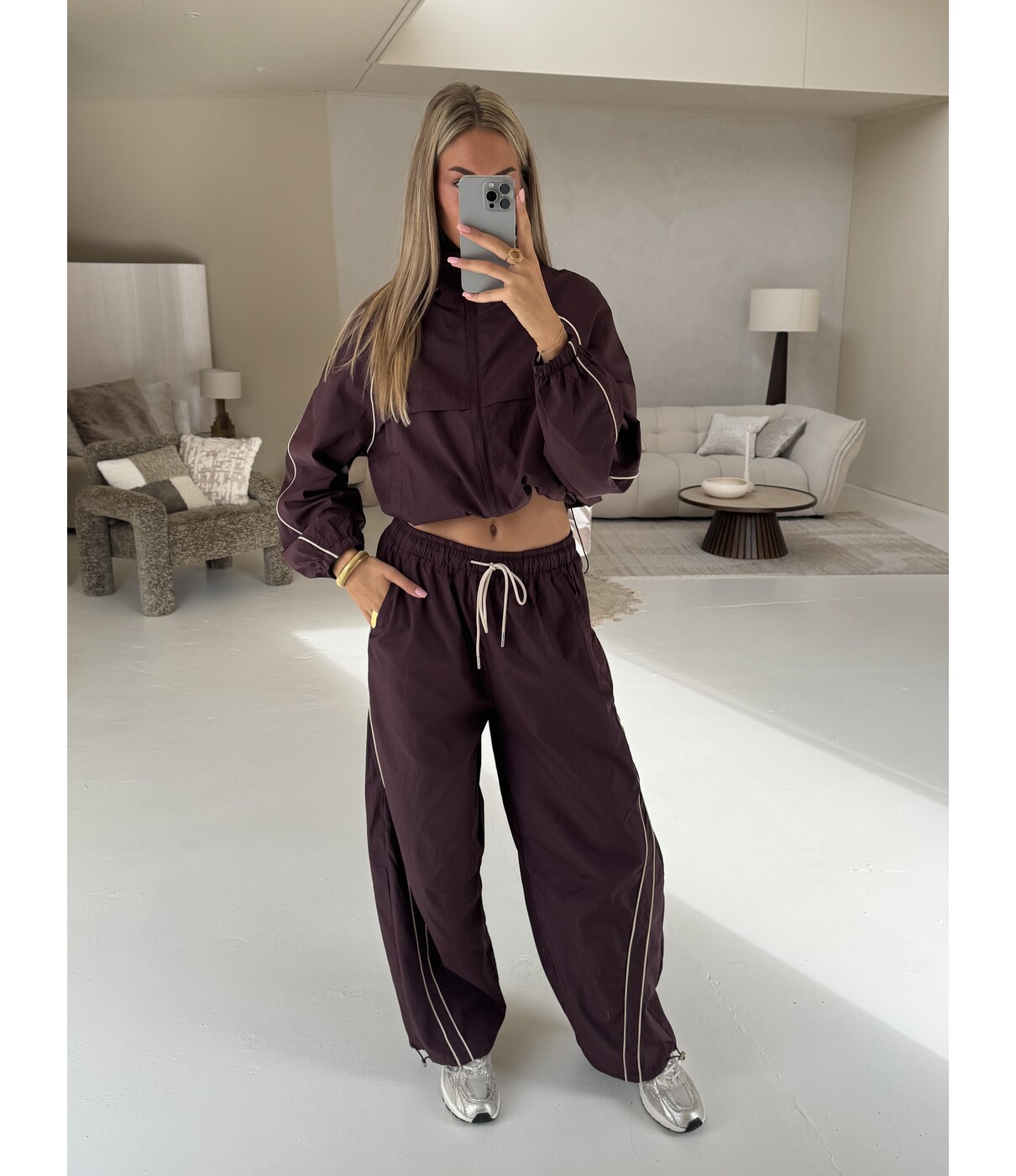 Jacket aubergine | Freya