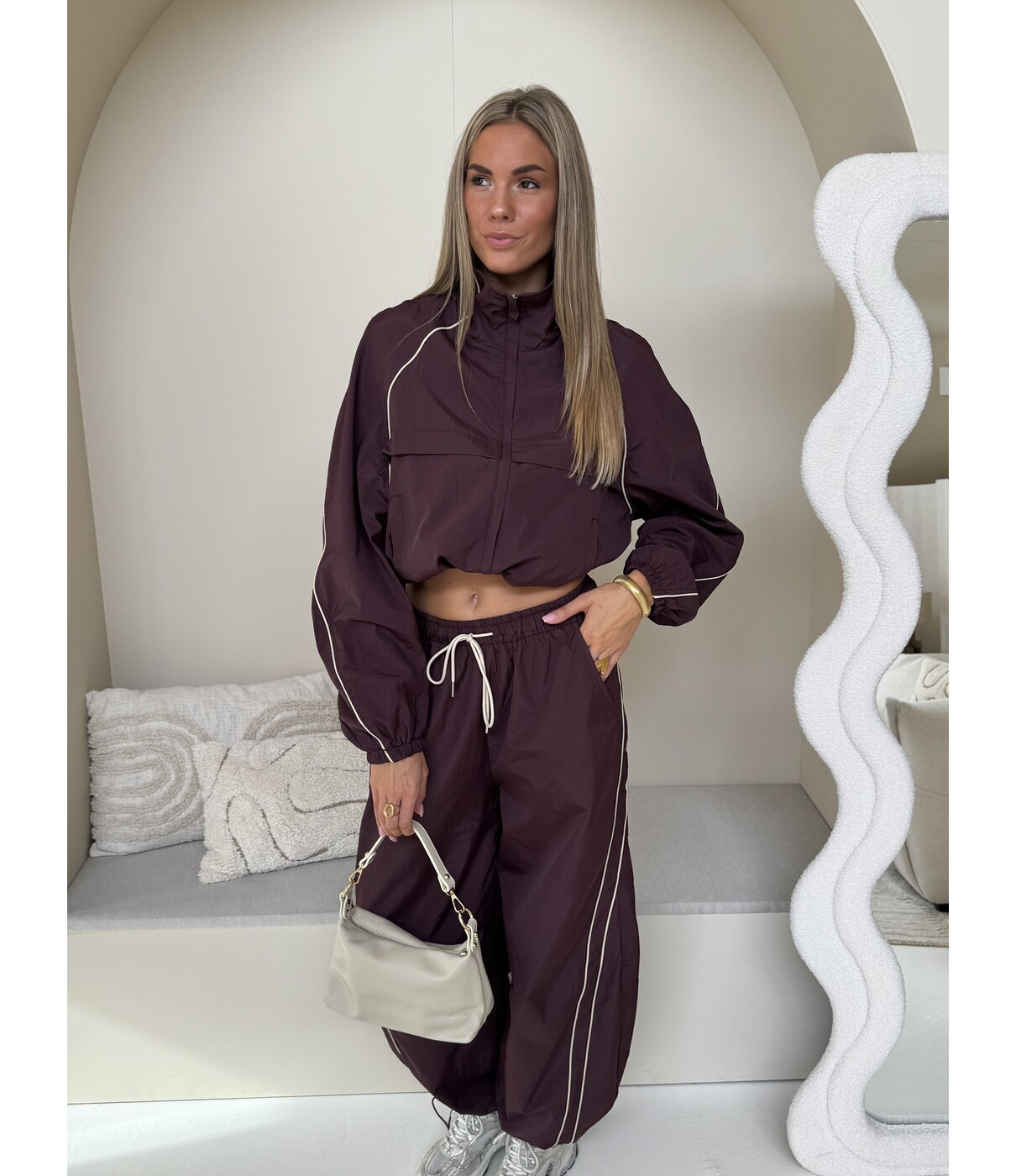 Jacket aubergine | Freya