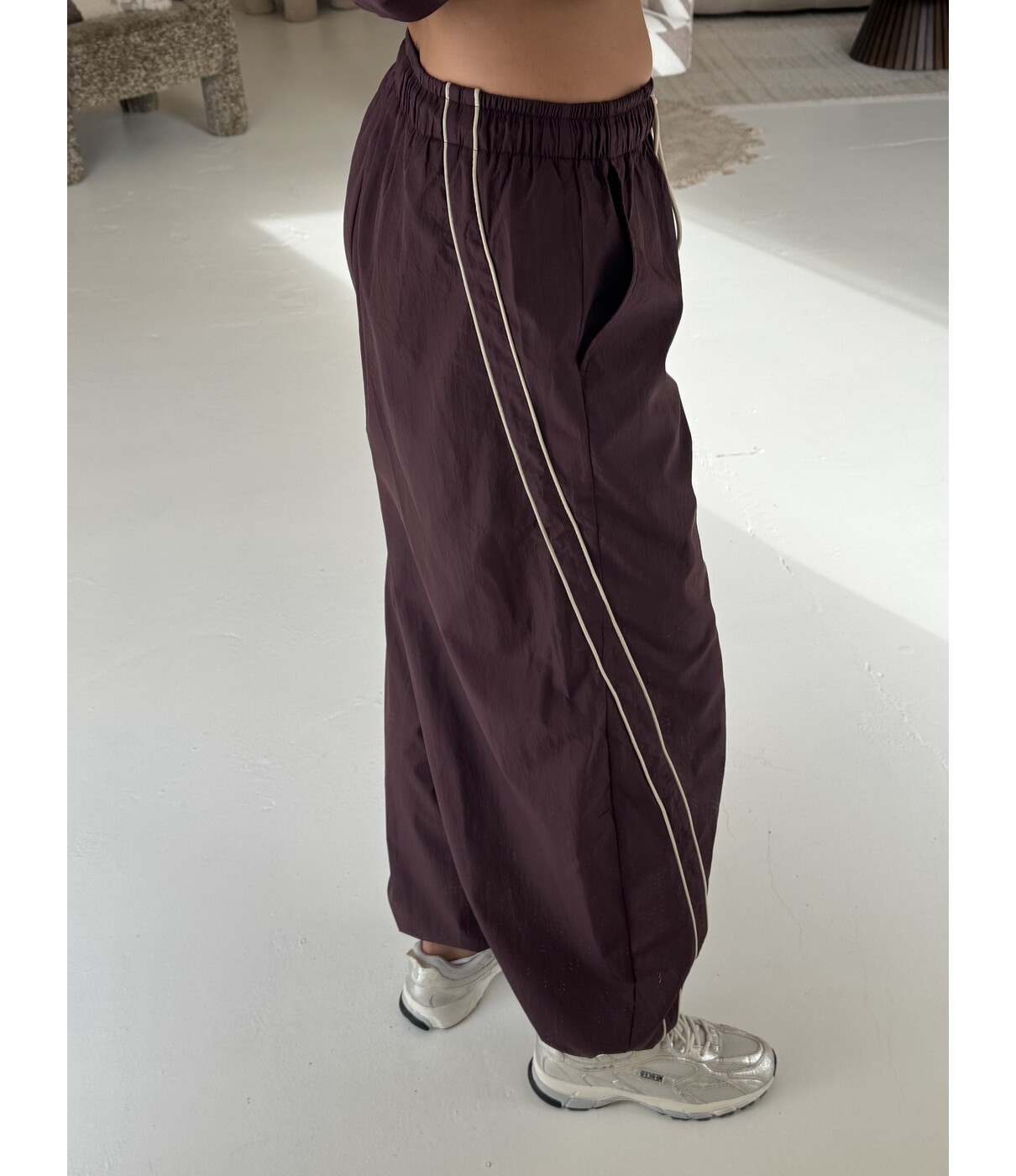 Broek aubergine | Freya