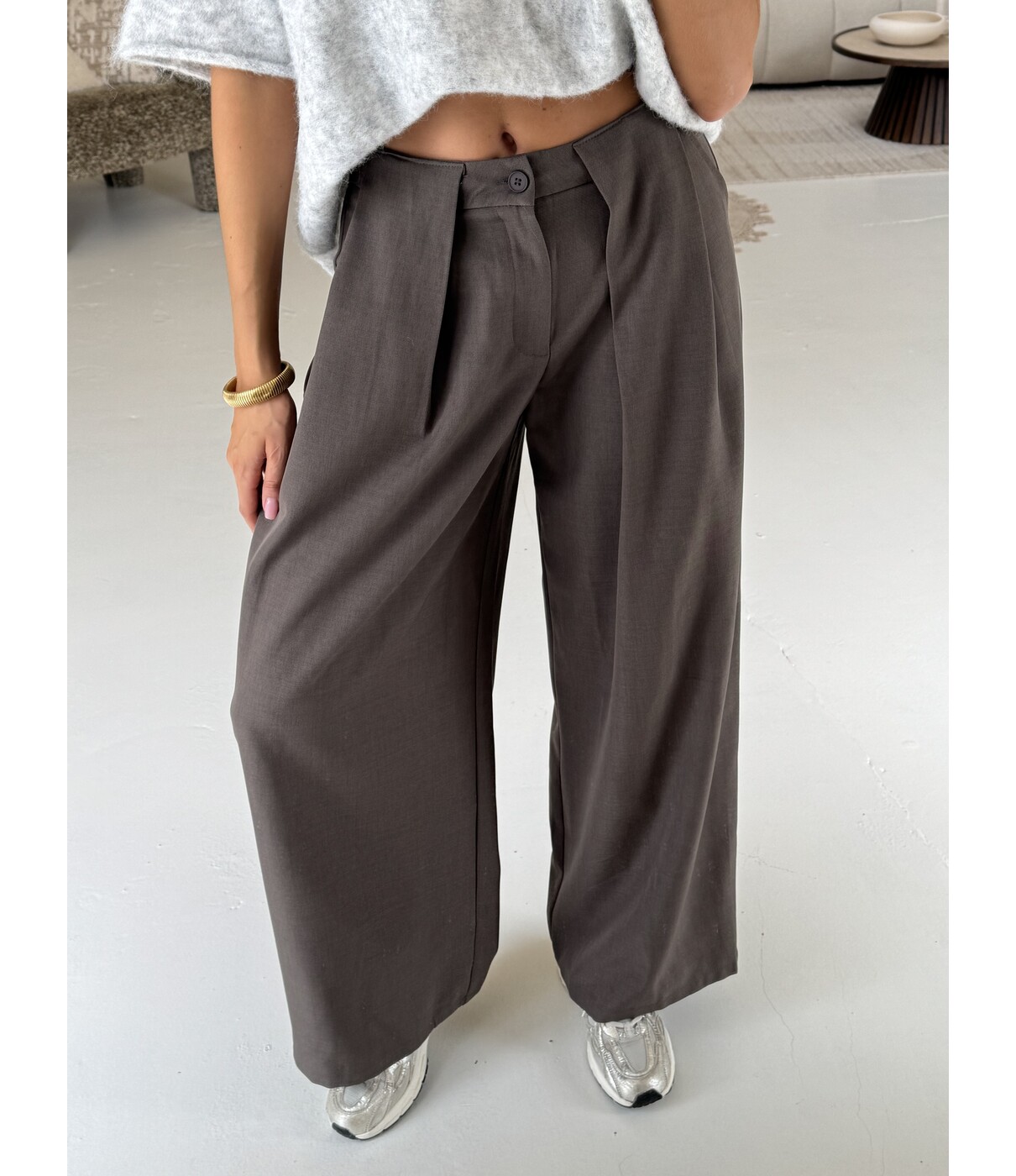 Pantalon bruin | Jessie