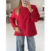 Blazer rood | Jasmijn