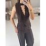 Gilet bruin | Jooske