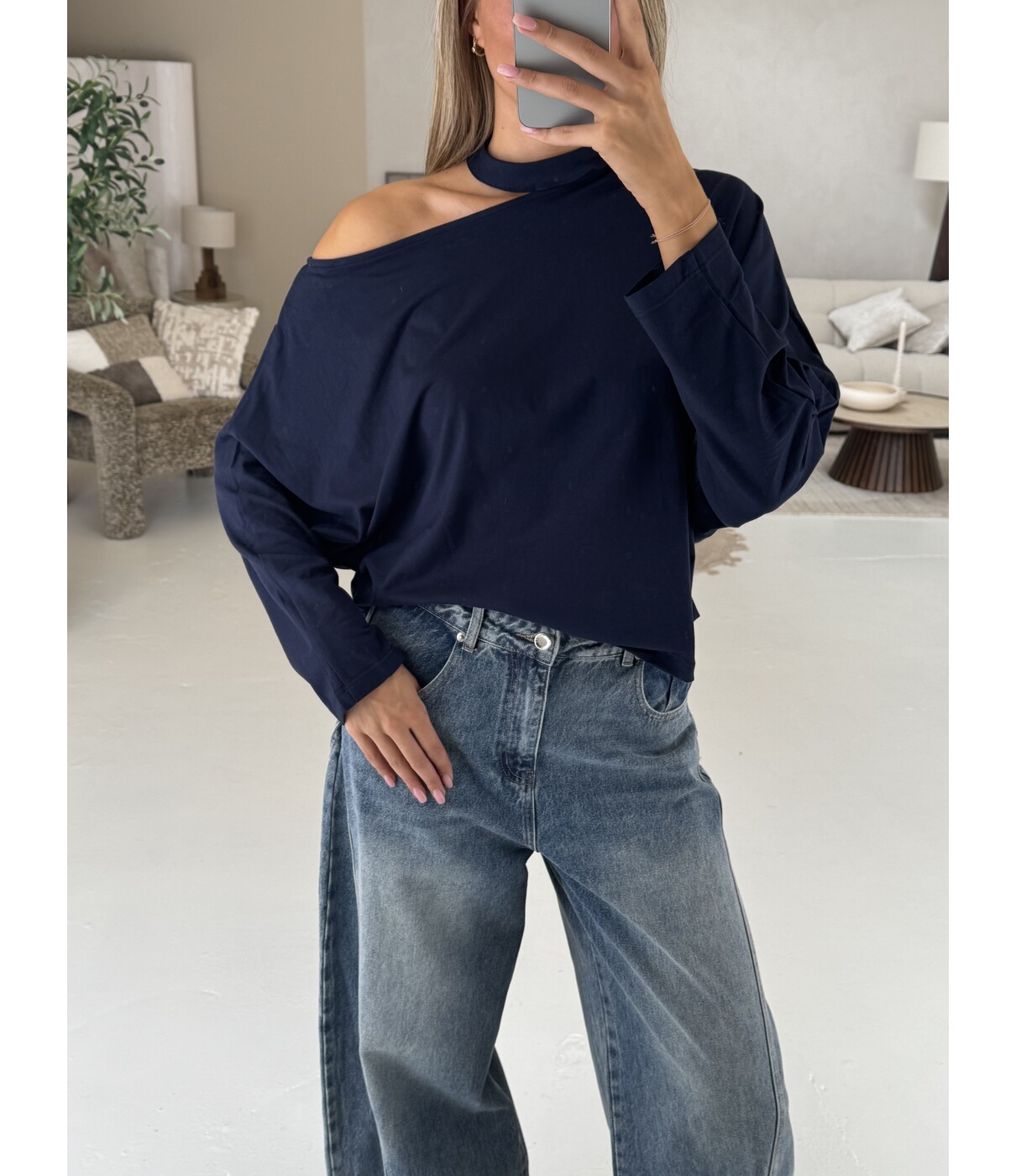 Trui navy | Kiki