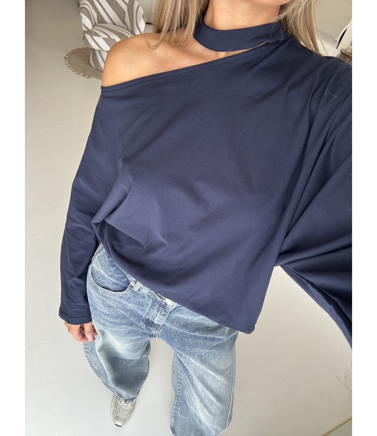 Trui navy | Kiki