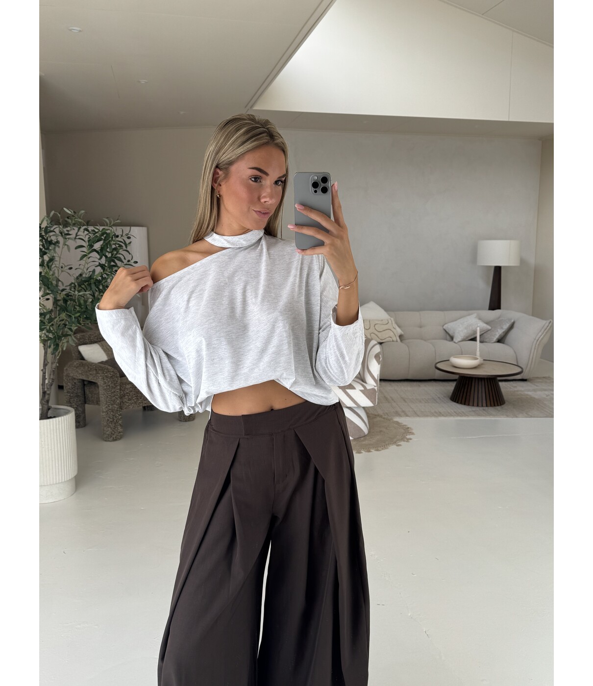 Trui lichtgrijs | Kiki