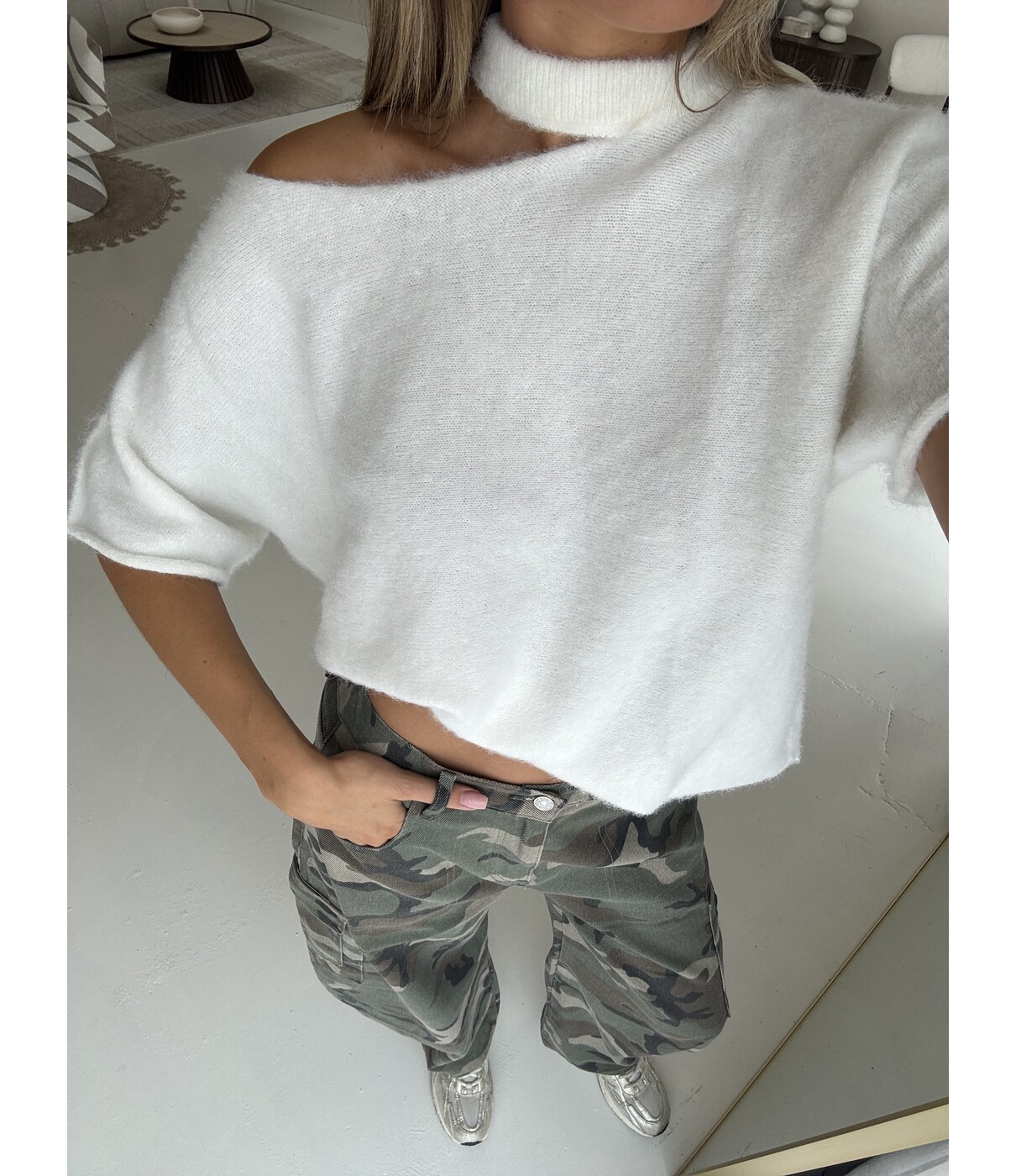 Top wit | Roos