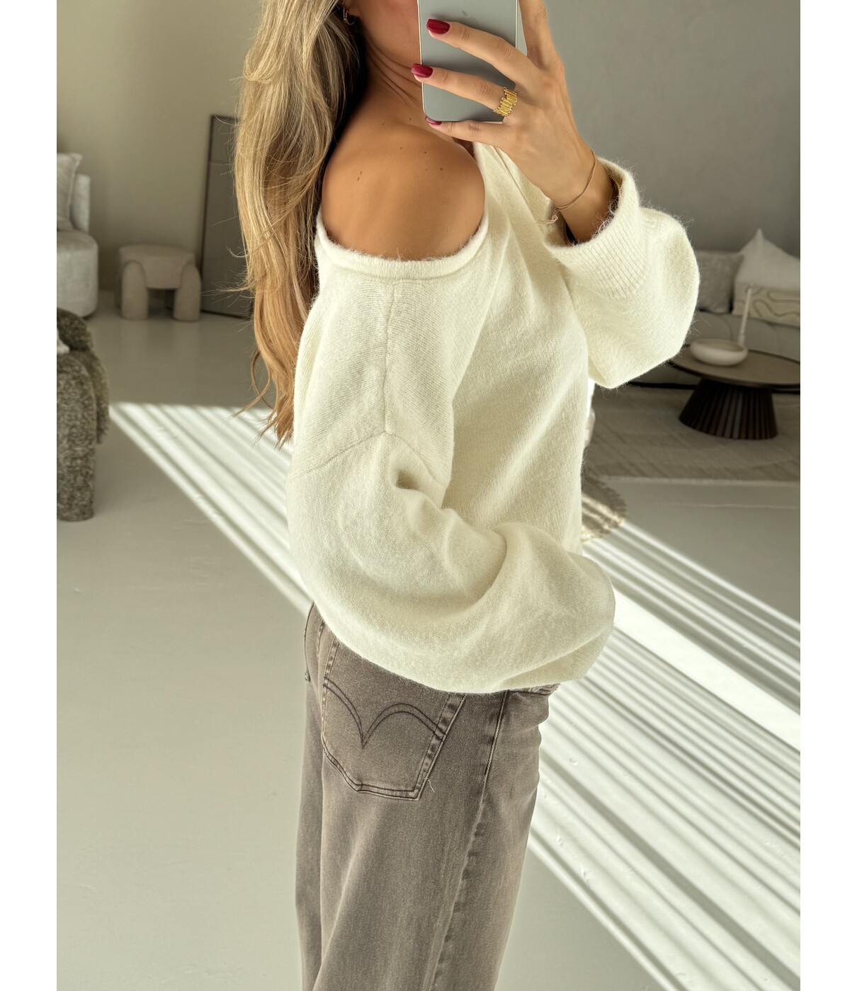Trui creme | Pip