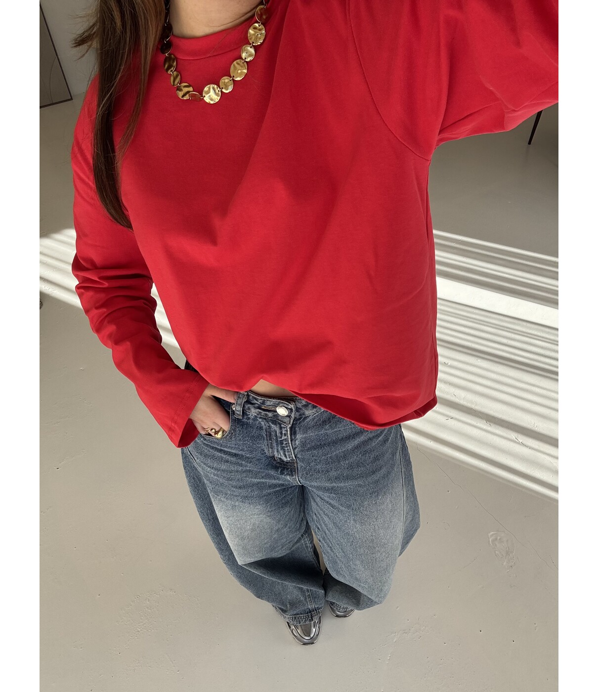 Longsleeve rood | Anna