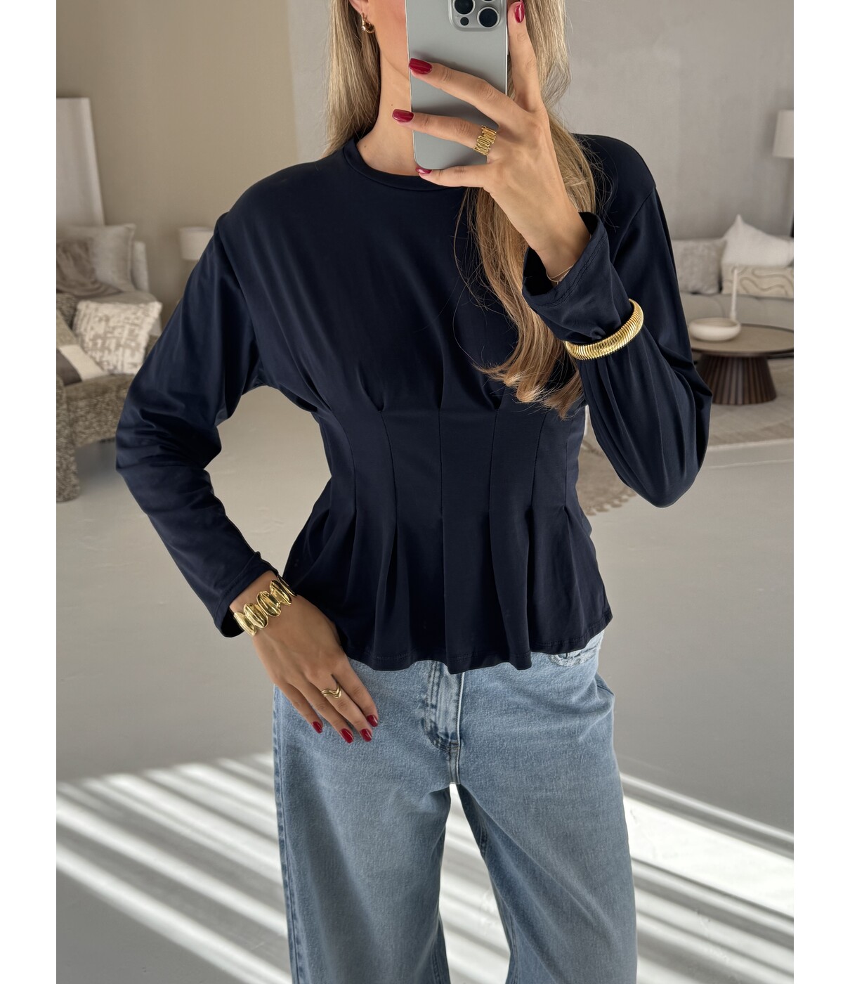Top navy | Tara