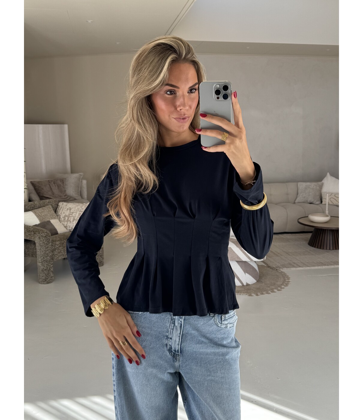 Top navy | Tara