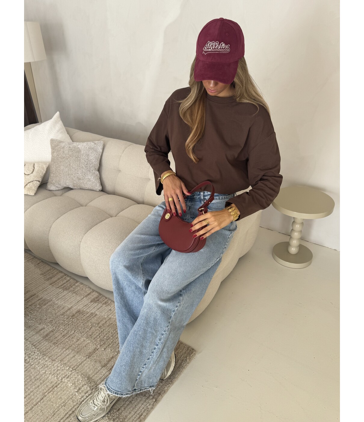 Longsleeve bruin | Anna