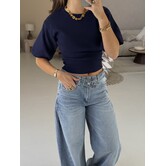 Top blauw | Soof