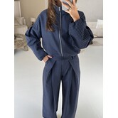 Jasje geruit blauw | Lotte