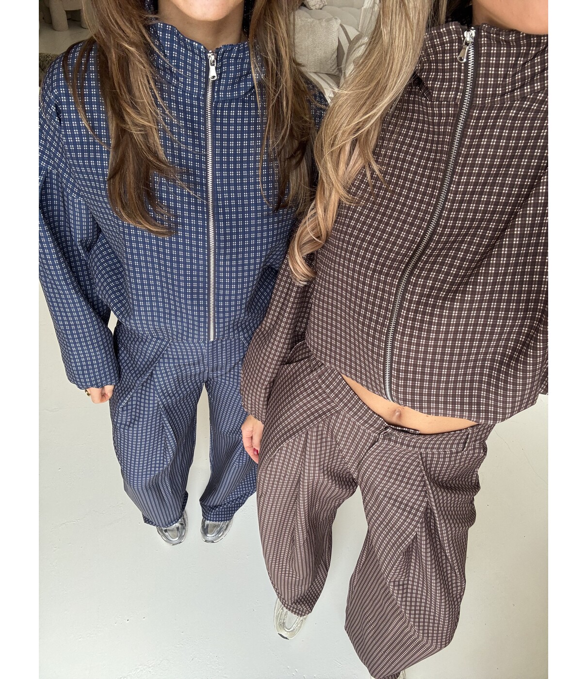 Jasje geruit blauw | Lotte