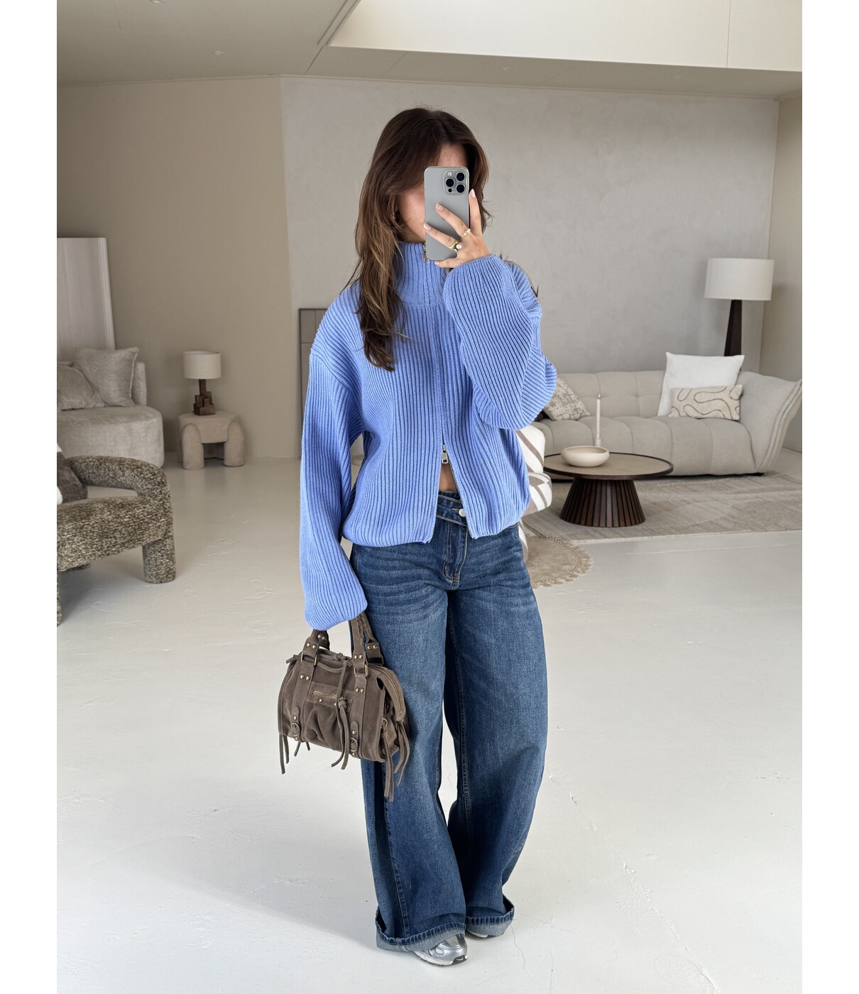 Vest blauw | Diede