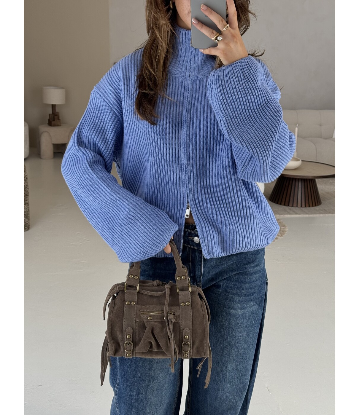 Vest blauw | Diede