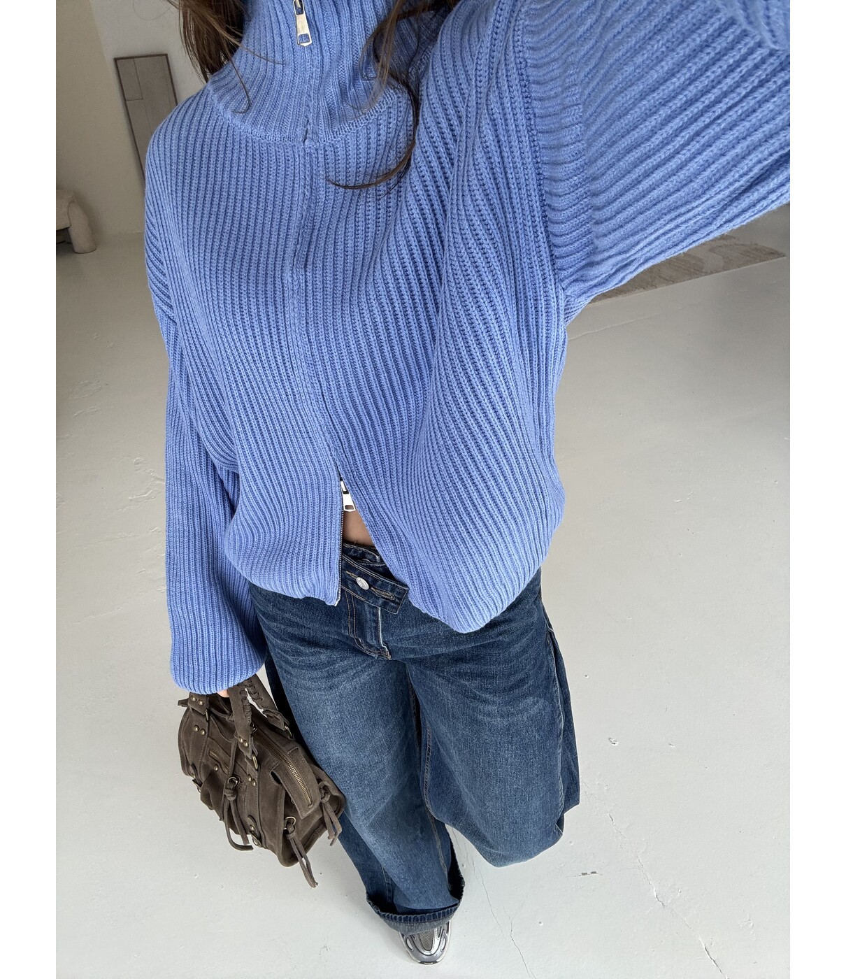 Vest blauw | Diede