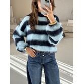 Trui gestreept blauw | Molly