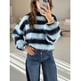 Trui gestreept blauw | Molly