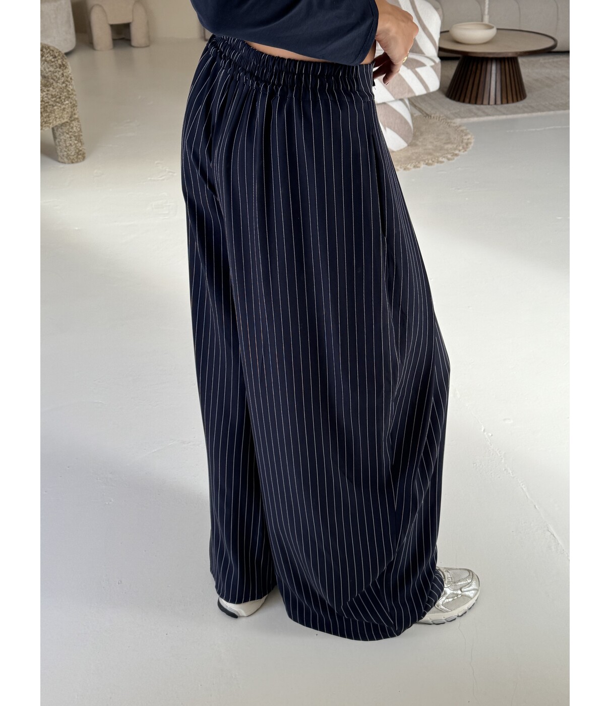 Pantalon gestreept navy | Kaylee