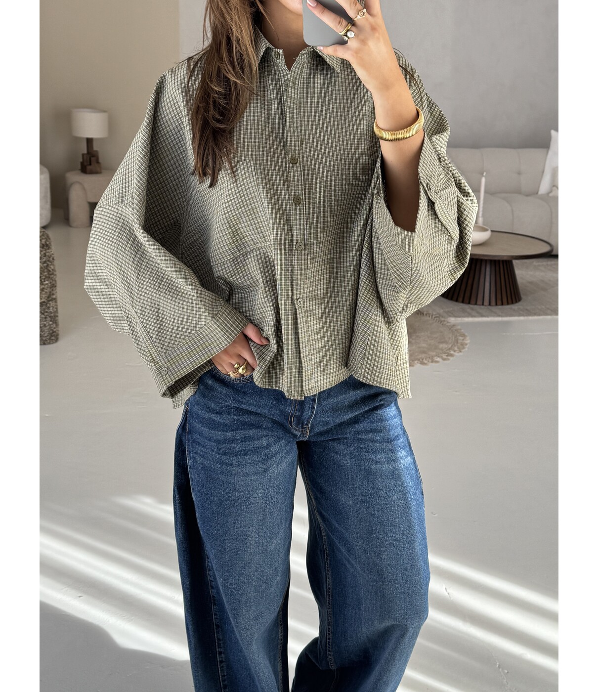 Blouse groen | Naomi