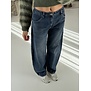 Jeans balloon mid blue | Rinske