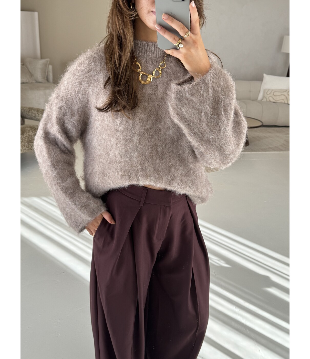 Trui beige | Molly