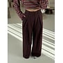 Pantalon bordeaux | Emma