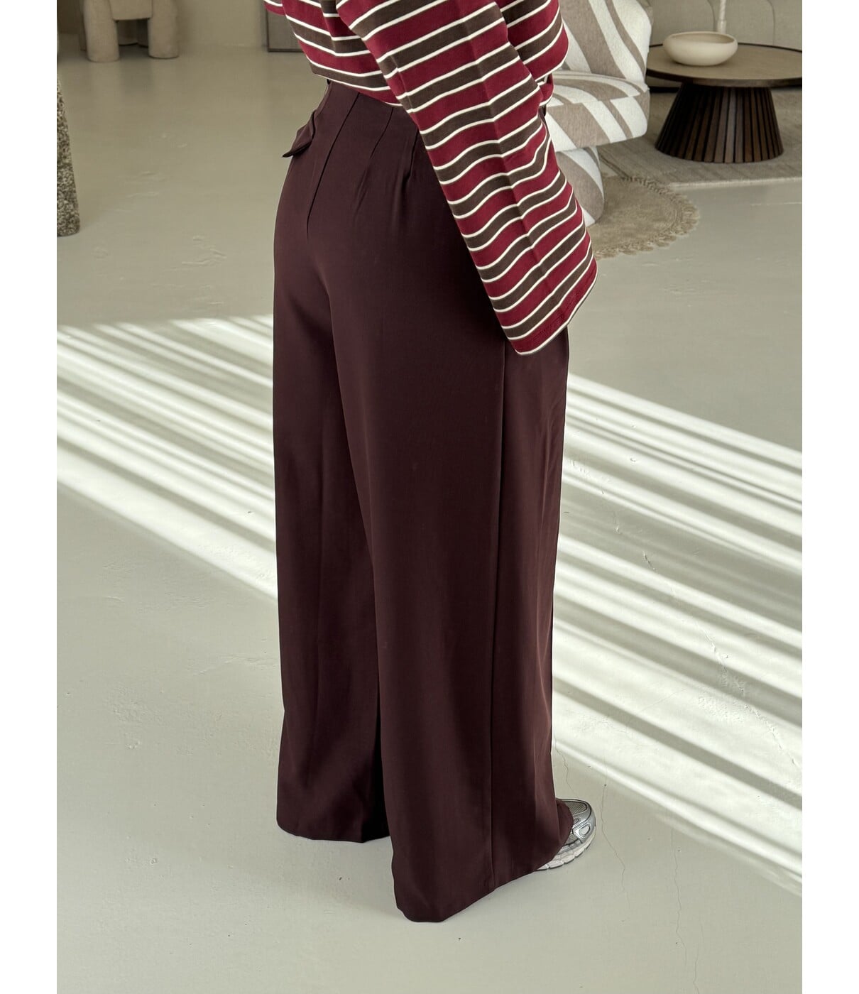 Pantalon bordeaux | Emma