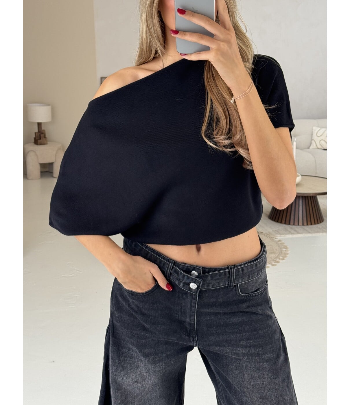Top zwart | Mieke
