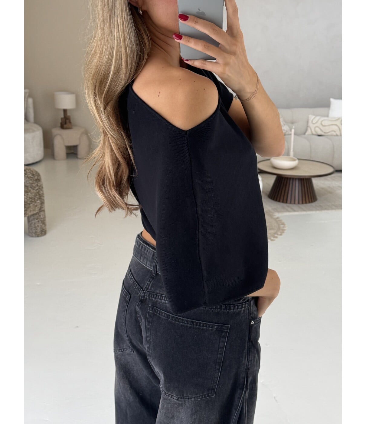 Top zwart | Mieke