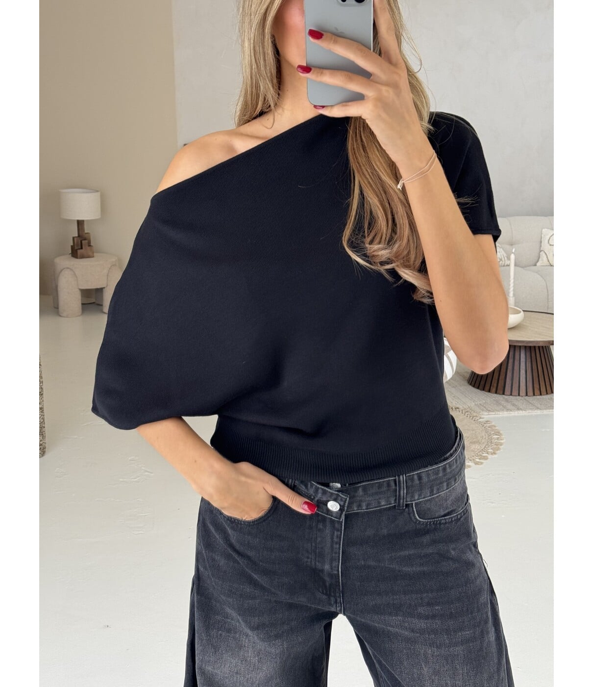 Top zwart | Mieke