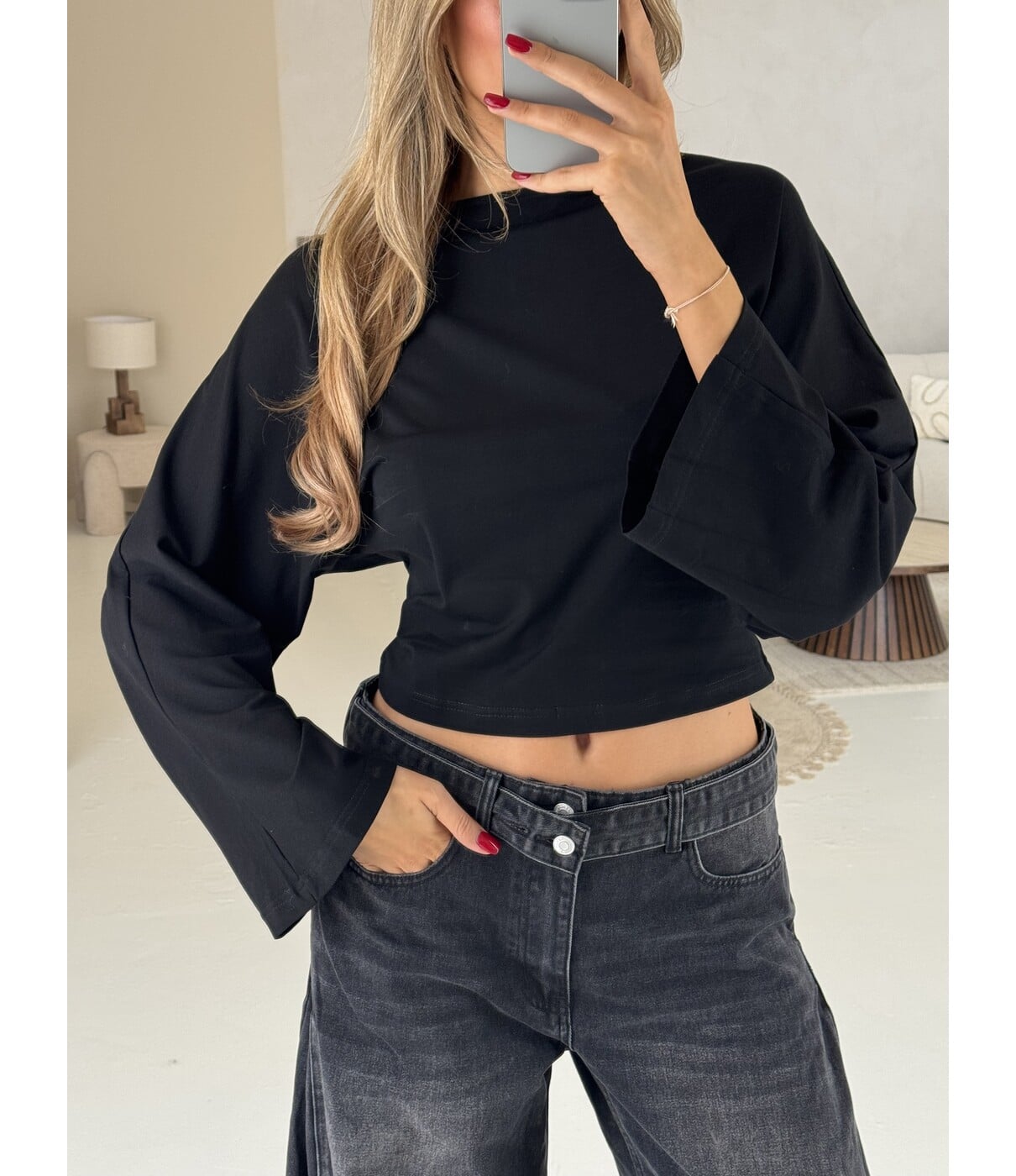 Top zwart | Mariska