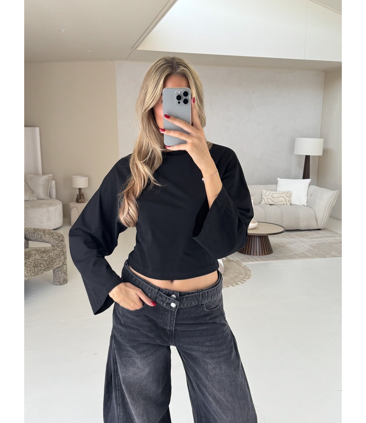 Top zwart | Mariska