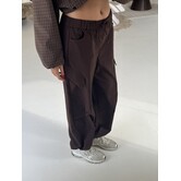 Broek cargo bruin | Mila