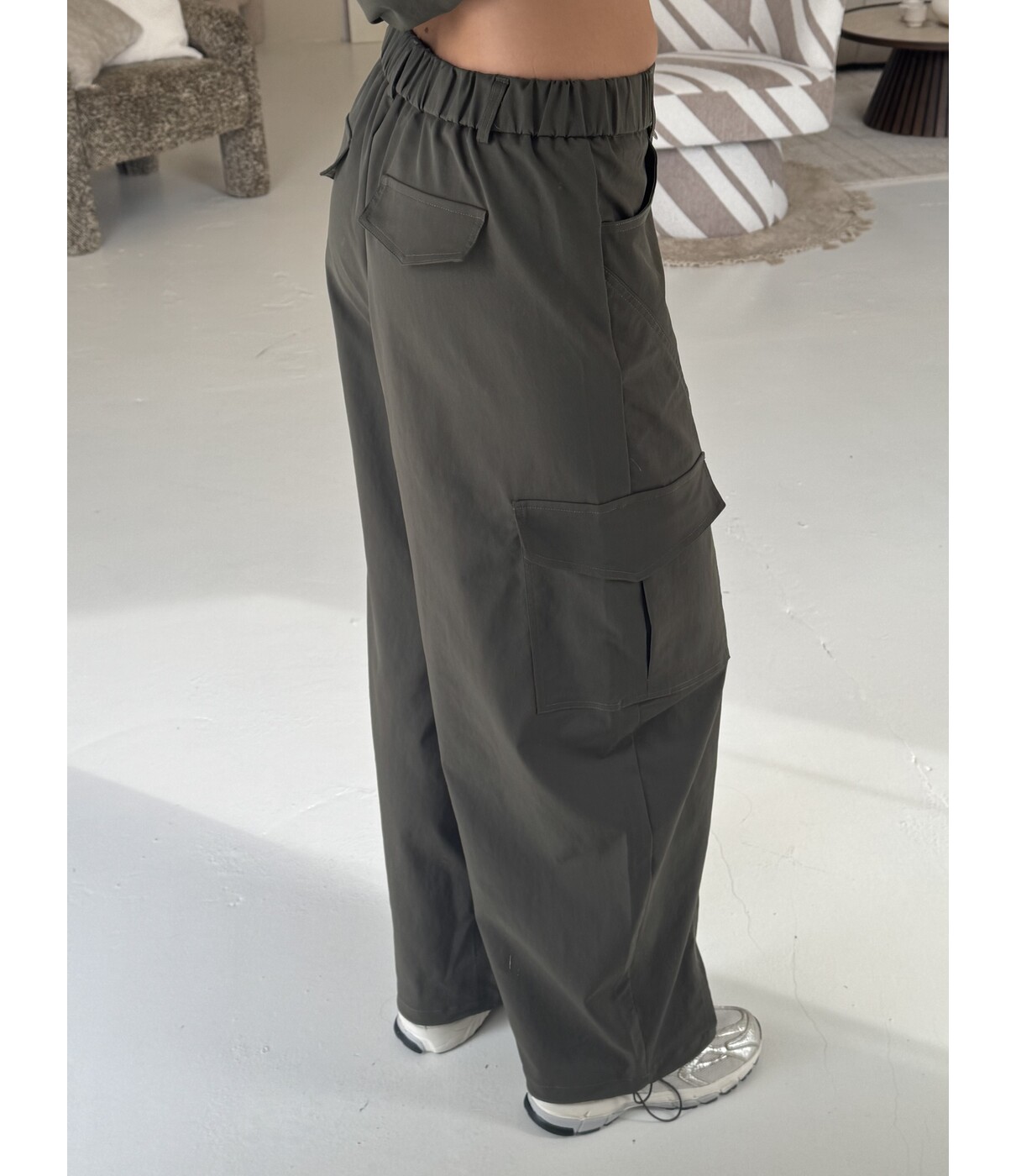 Broek cargo groen | Alyna