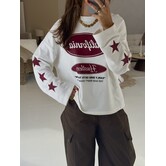 Longsleeve wit | California