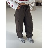Broek cargo kaki | Mila