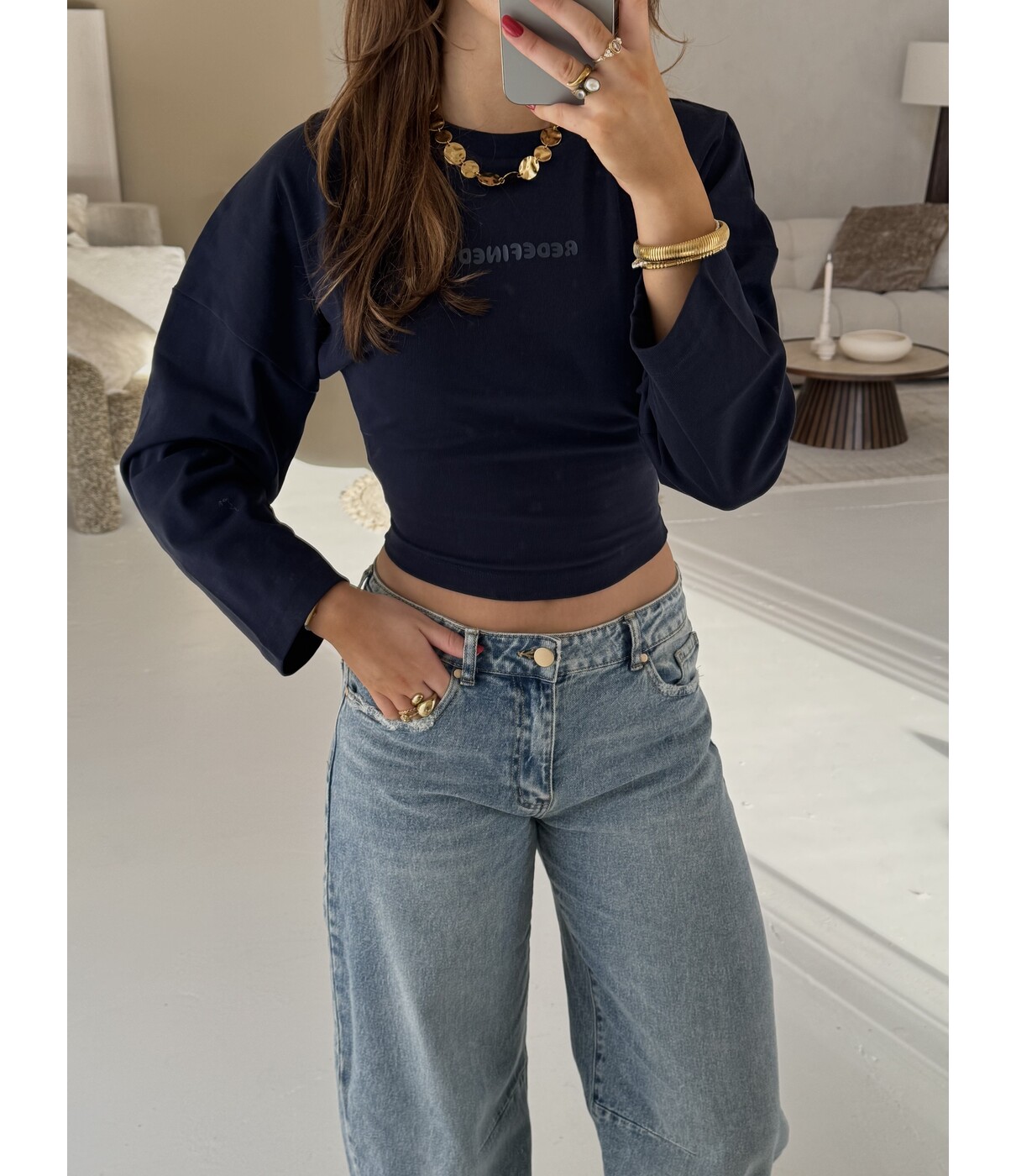 Top LS navy | Redefined