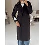Colourful Rebel Zania wool long coat | bruin