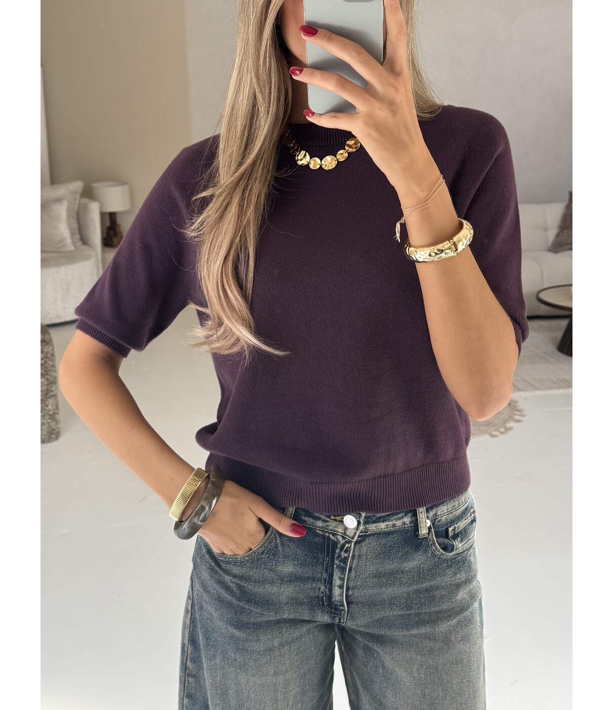 Top plum | Louise