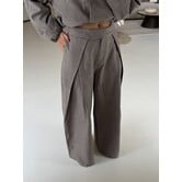 Broek geruit taupe | Astrid