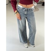 Jeans folded waist | Nola