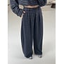 Broek geruit blauw | Alina