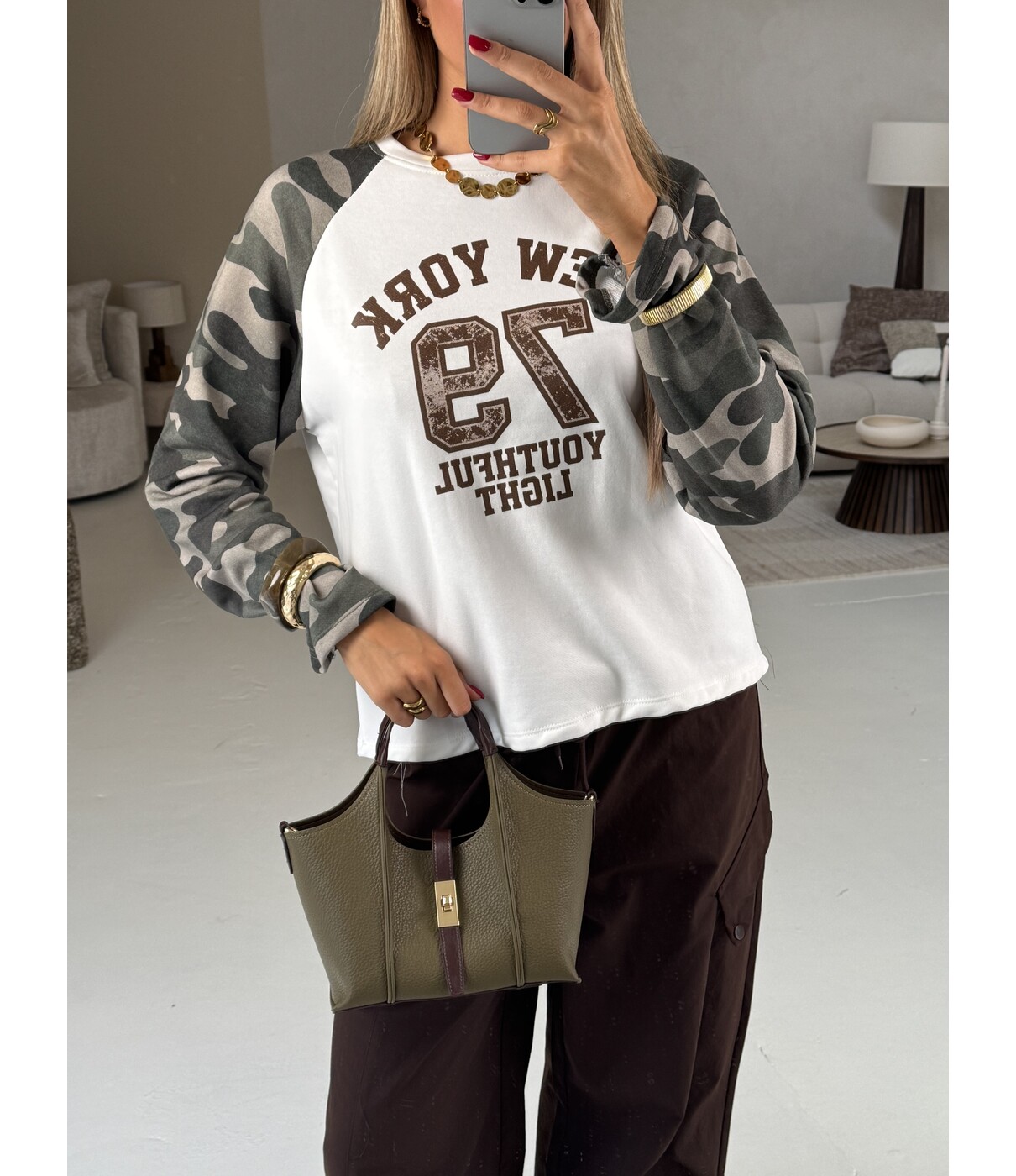 Longsleeve camo | New York