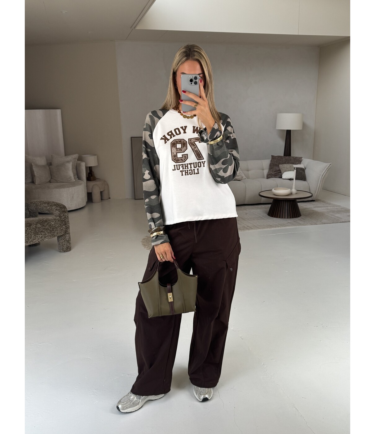 Longsleeve camo | New York