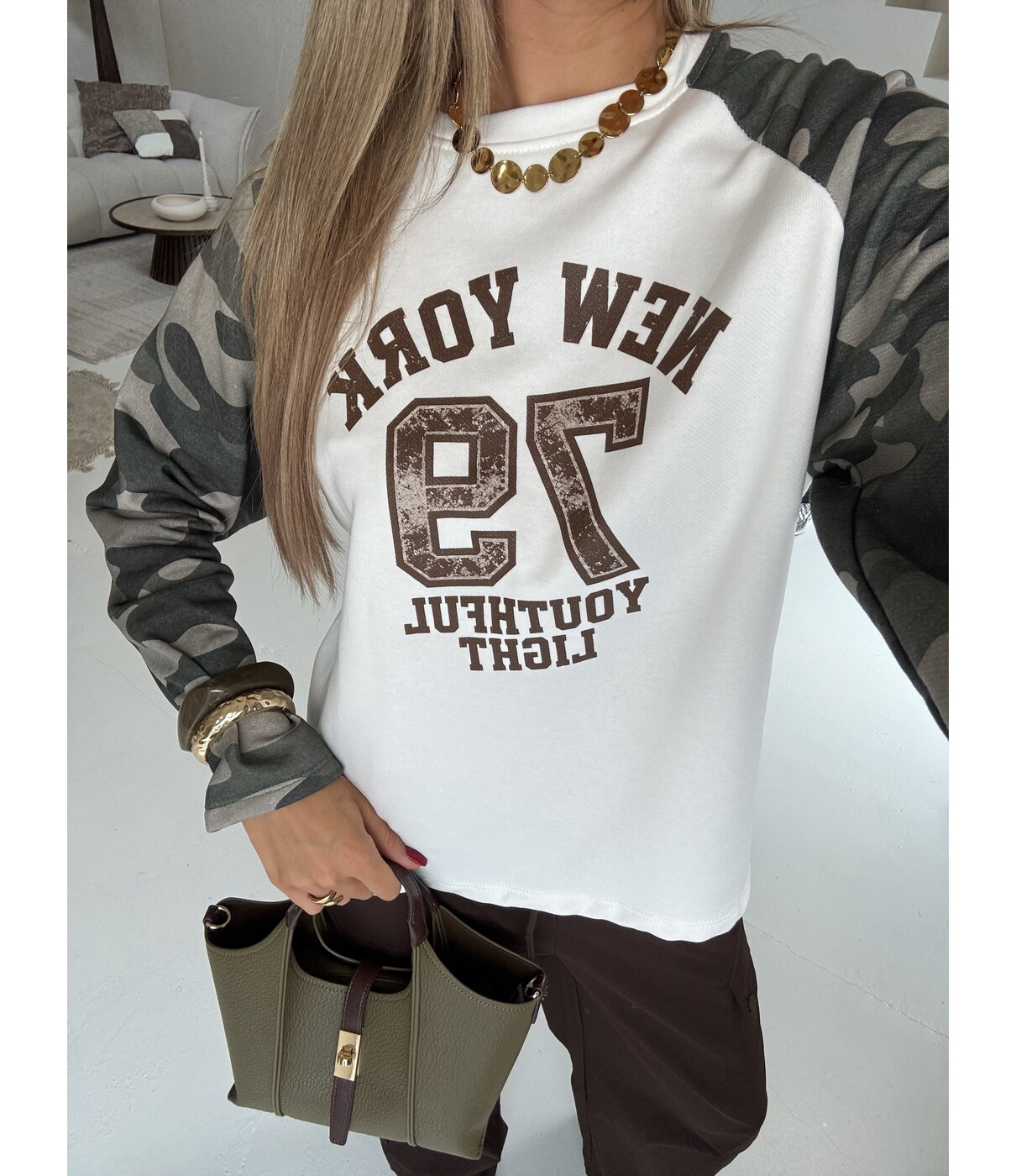 Longsleeve camo | New York